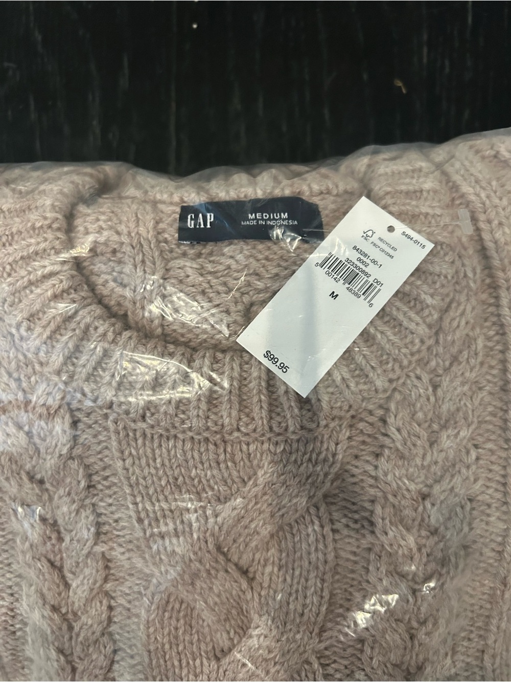 Cable-Knit Mini Sweater Dress - Picture 3 of 16